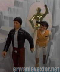 Han et Leia fuient la base Echo