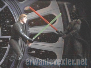 Duel entre Luke et Darth Vader
