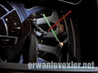 Duel entre Luke et Darth Vader