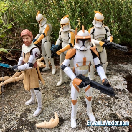 Obi-Wan et ses clones troopers Obi-Wan et ses clones troopers
